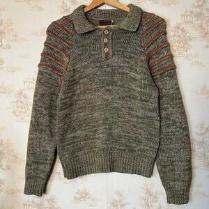 Vintage 70s JCPenney | Prep Stop Pullover Polo Shirt | Size S